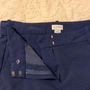 J. by J. Crew navy pants; Size 4